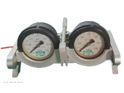 濟(jì)源SH-3K-2軸向雙針雙管壓力表檢定支架